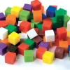Best Coloured Plastic Maths Cubes Pack 1000pcs Number|Maths Counters