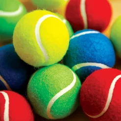 Online Coloured Play Tennis Balls 12pk Balls|Playballs