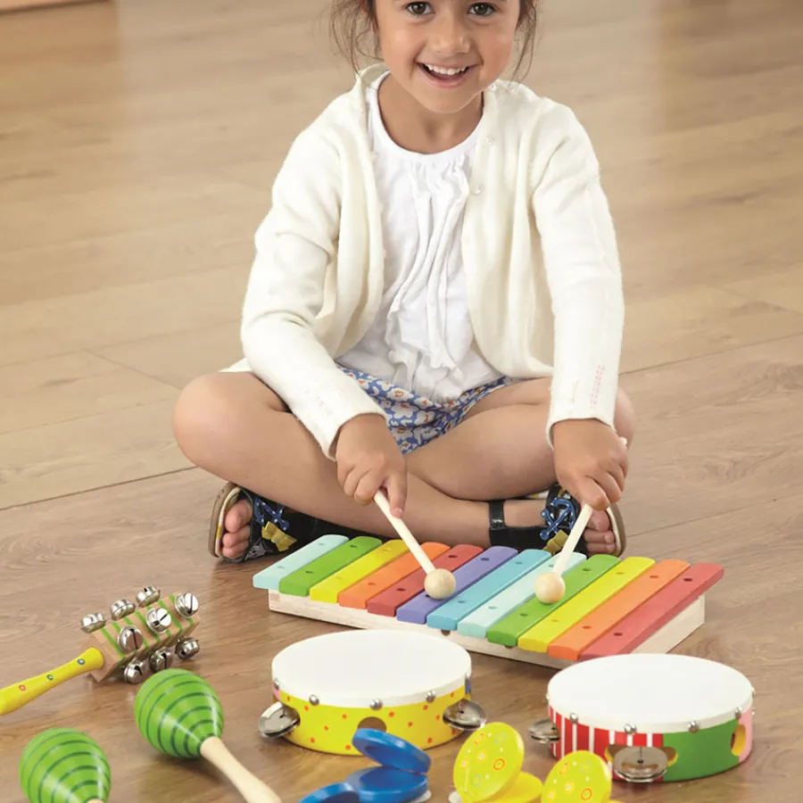 Sale Colourful Pre School Musical Instrument Set 30pcs Whole Class Ensemble|Percussion Instruments