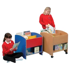 Outlet 4 Compartment Kinderboxes H660 x W550 x D570mm Library & Book Storage|Book Storage
