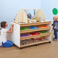 Continuous Provision Mobile Creative Centre Tray Storage|Storage