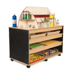 Continuous Provision Mobile Creative Centre Tray Storage|Storage