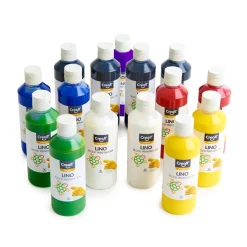 Best Creall Lino Block Printing Inks Asstd 250ml 15pk Festivals & Celebrations|Printing