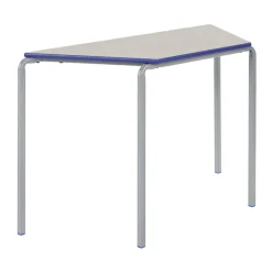 Hot Crush Bent PU Edge Trapezoid Table Classroom Tables|Furniture