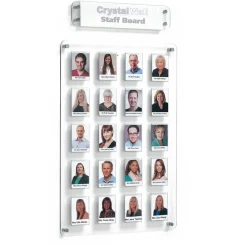 Sale Crystal Wall Class and Staff Photo Display Boards Display Boards|Express Delivery Furniture