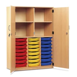 Best Cupboard with 24 Shallow Trays Cupboards|Office Storage