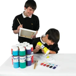 New Daler-Rowney Non-Spill Top Acrylic Paints 500ml 12pk Art|Outdoor Art