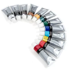 Daler-Rowney Simply Gouache Paint Set 12 x 12ml Paints & Canvases|Paints & Canvases