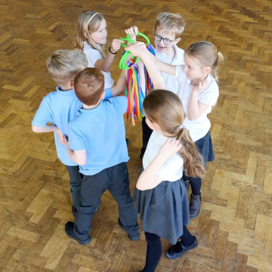Hot Dance Ribbon Bangles 6pk Dance & Movement|Outdoor Physical Development
