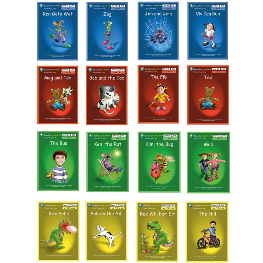 Discount Dandelion Launchers Phonics Decodable Books Classroom Collections|Book & Reading