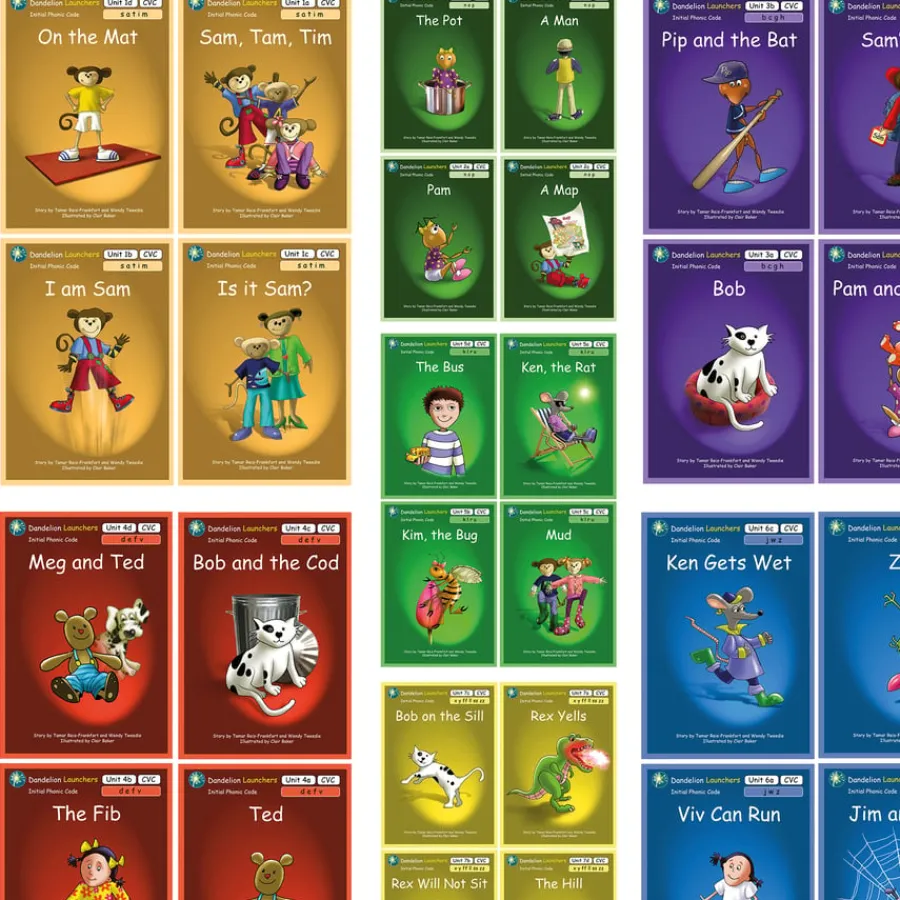 Discount Dandelion Launchers Phonics Decodable Books Classroom Collections|Book & Reading