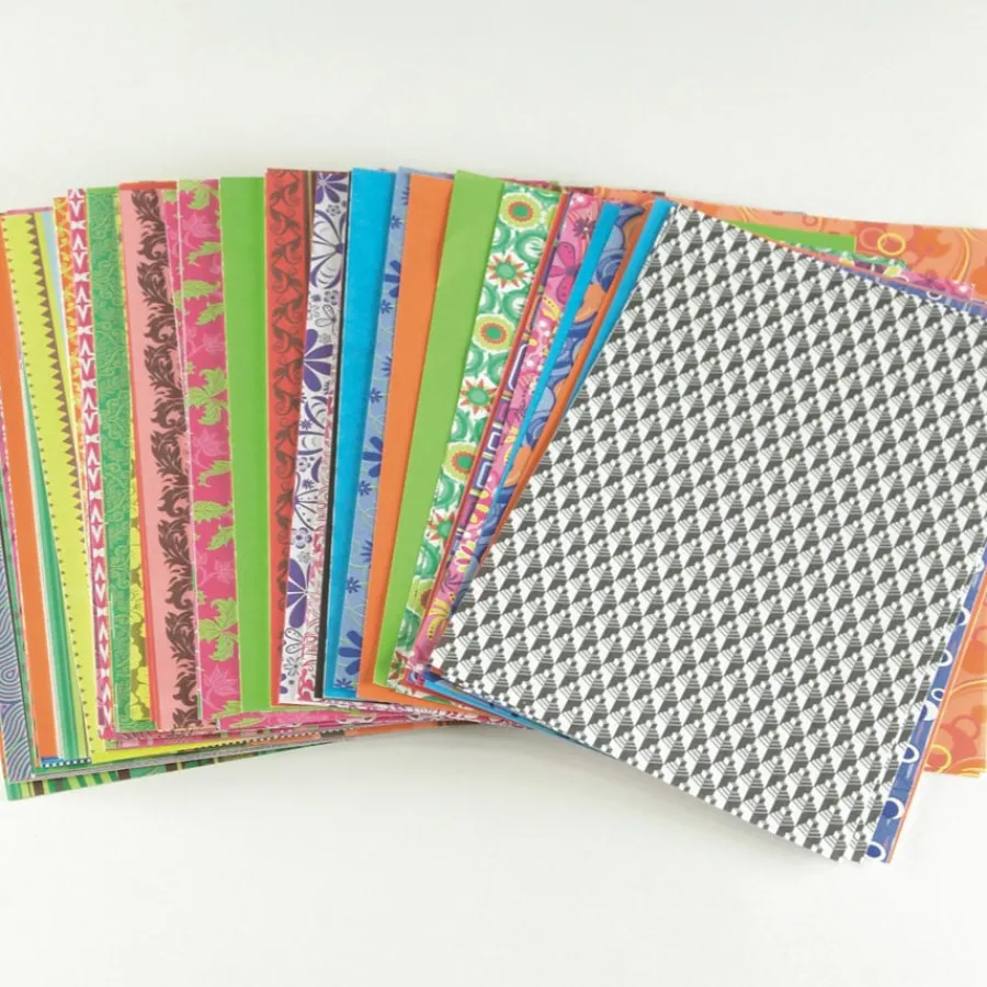 Sale Decorative Hues Assorted Craft Papers 192pk Steam|Paper & Card