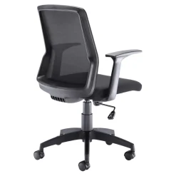Clearance Denali Mid Back Chair - Black Mesh Chairs|Express Delivery Furniture