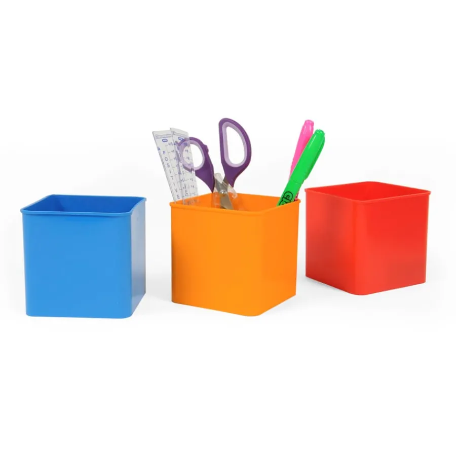Outlet Desk Pots Assorted 12pk Desktop Storage|Office Storage