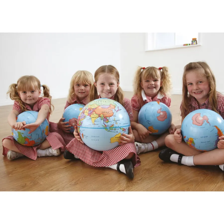Online Discovery Globes of the World Classpack 5pk Globes|Fieldwork