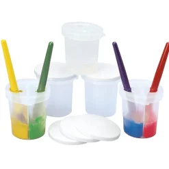 Sale Divided Paint And Water Pots 5pk Outdoor Art|Outdoor Art