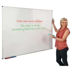 Double Sided Non Magnetic Whiteboard Furniture|Whiteboards