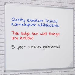Double Sided Non Magnetic Whiteboard Furniture|Whiteboards