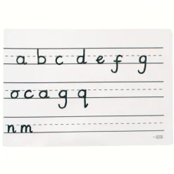 Clearance Dry Wipe Boards With Handwriting Guidelines A4 6pk Teacher Resources|Writing