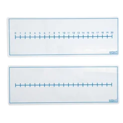Discount Dry Wipe Double Sided Number Line Board 30pk Number|Maths Essentials