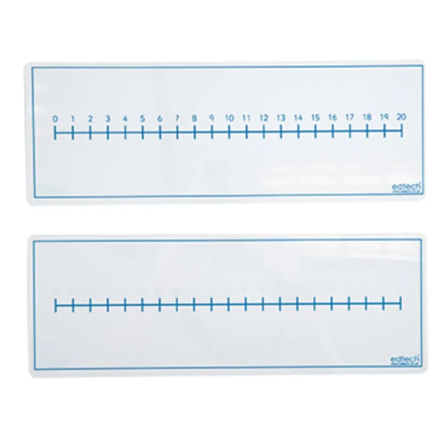 Discount Dry Wipe Double Sided Number Line Board 30pk Number|Maths Essentials