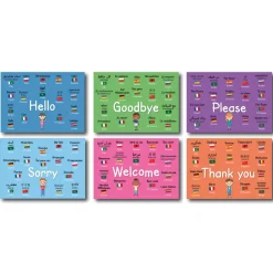 Sale EAL Basic Phrases Posters 6pk Eal Resources|English As An Additional Language