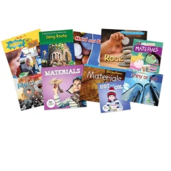 Sale Early Years Exploring Material Book Pack 10pk Non-Fiction Books|Investigating Materials