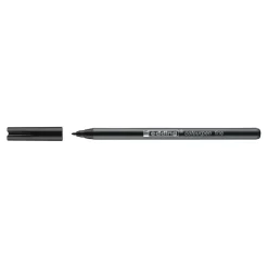 Clearance edding Colourpen Fine Black 12pk Drawing|Outdoor Art