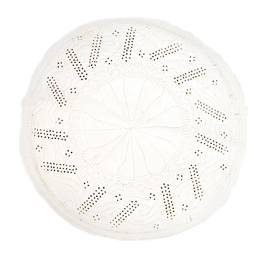 Embroidered Islam Prayer Cap Re|Islam