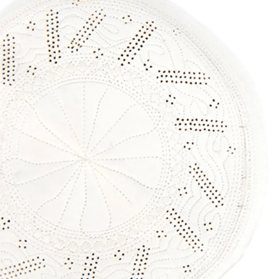 Embroidered Islam Prayer Cap Re|Islam
