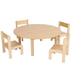 Outlet Essentials Beech Circular Table Tables & Chairs|Early Years Tables & Chairs