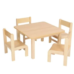 New Essentials Beech Square Table Tables & Chairs|Early Years Tables & Chairs