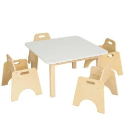 New Essentials White Square Table Tables & Chairs|Early Years Tables & Chairs