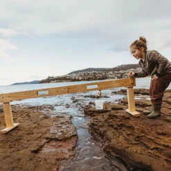 Clearance Explore Nook Construction Wooden Giant Cable Machine Loose Parts|Construction
