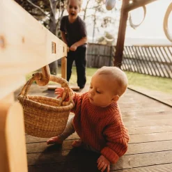 Clearance Explore Nook Construction Wooden Giant Cable Machine Loose Parts|Construction