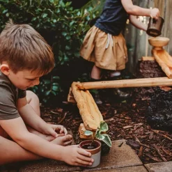 Explore Nook Messy Play Wooden Water Ways Channelling Set Outdoor Sand & Water|Sand & Accessories