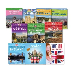 Outlet Explore the United Kingdom Book Pack KS1 10pk Geography Books|Non-Fiction Books