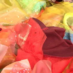 New Fabric Offcuts Assorted 1kg Textiles|Collage & Craft