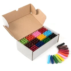 Online First Mark Wax Crayons Assorted 144pk Wax Crayons|Drawing