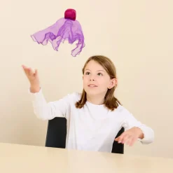 Outlet Floating Scarves with Bean Bag 6pk School Sports Day Equipment|Throwing & Catching