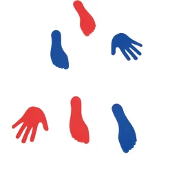 Discount Floor Markers Hands and Feet Coaching Resources