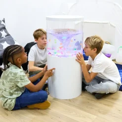 Best Floor Standing Tornado Bubble Tube Light Up Learning|Touch, Sound & Aromas