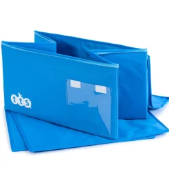 Outlet Folding Canvas Blue Box L50 x W40 x D28cm Office Storage|Boxes & Containers