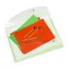 Clearance Foolscap Plastic Wallet Folder A4 Pastel Document Wallets