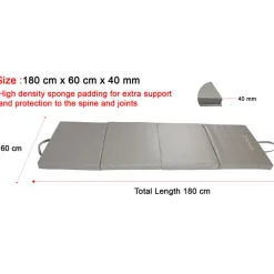 Hot Four-Fold Gym Exercise Mat 6x2ft Gymnastics & Dance|Gymnastics & Dance