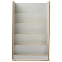Outlet Free Standing Book Display Unit Grey Library & Book Storage|Book Storage