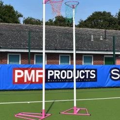 Freestanding Wheelaway Netball Posts 10mm Ring Netball|Netball