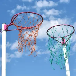 Freestanding Wheelaway Netball Posts 10mm Ring Netball|Netball