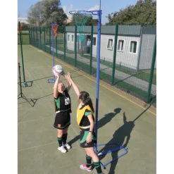 Freestanding Wheelaway Netball Posts 10mm Ring Netball|Netball