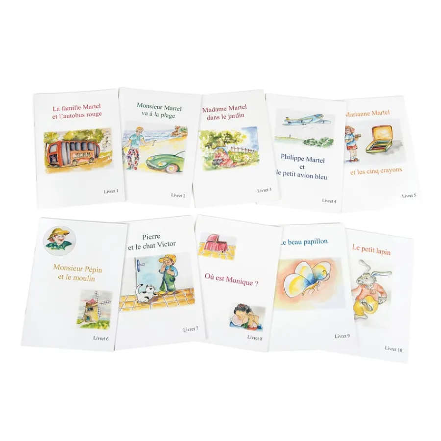 Clearance French Reading Book Pack 10pk French|French
